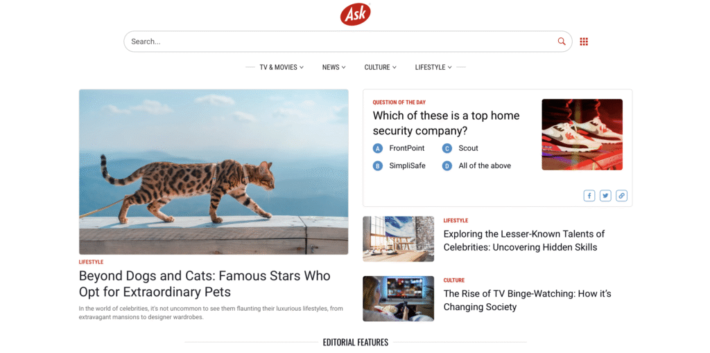 westliche Suchmaschnine